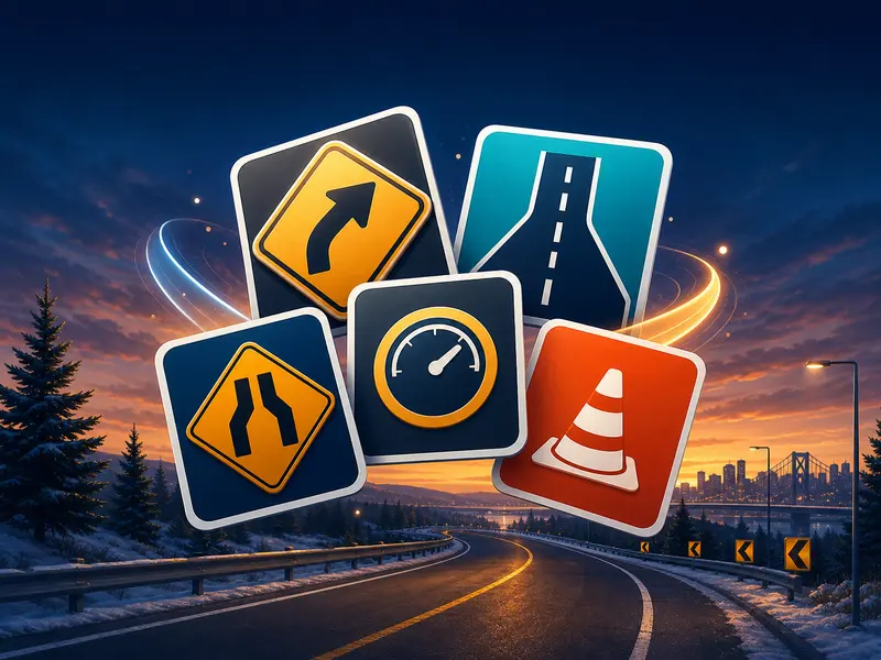 Quiz panneaux routiers du Québec